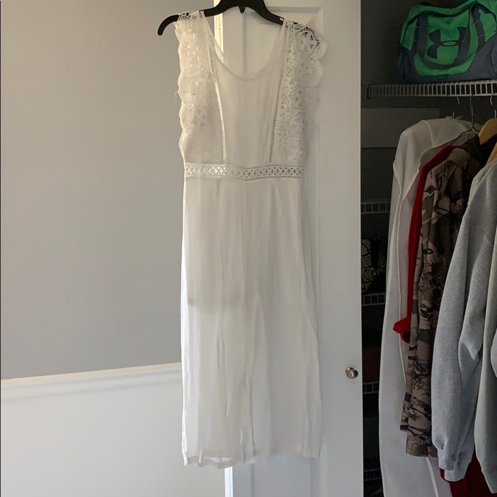 White jumpsuit